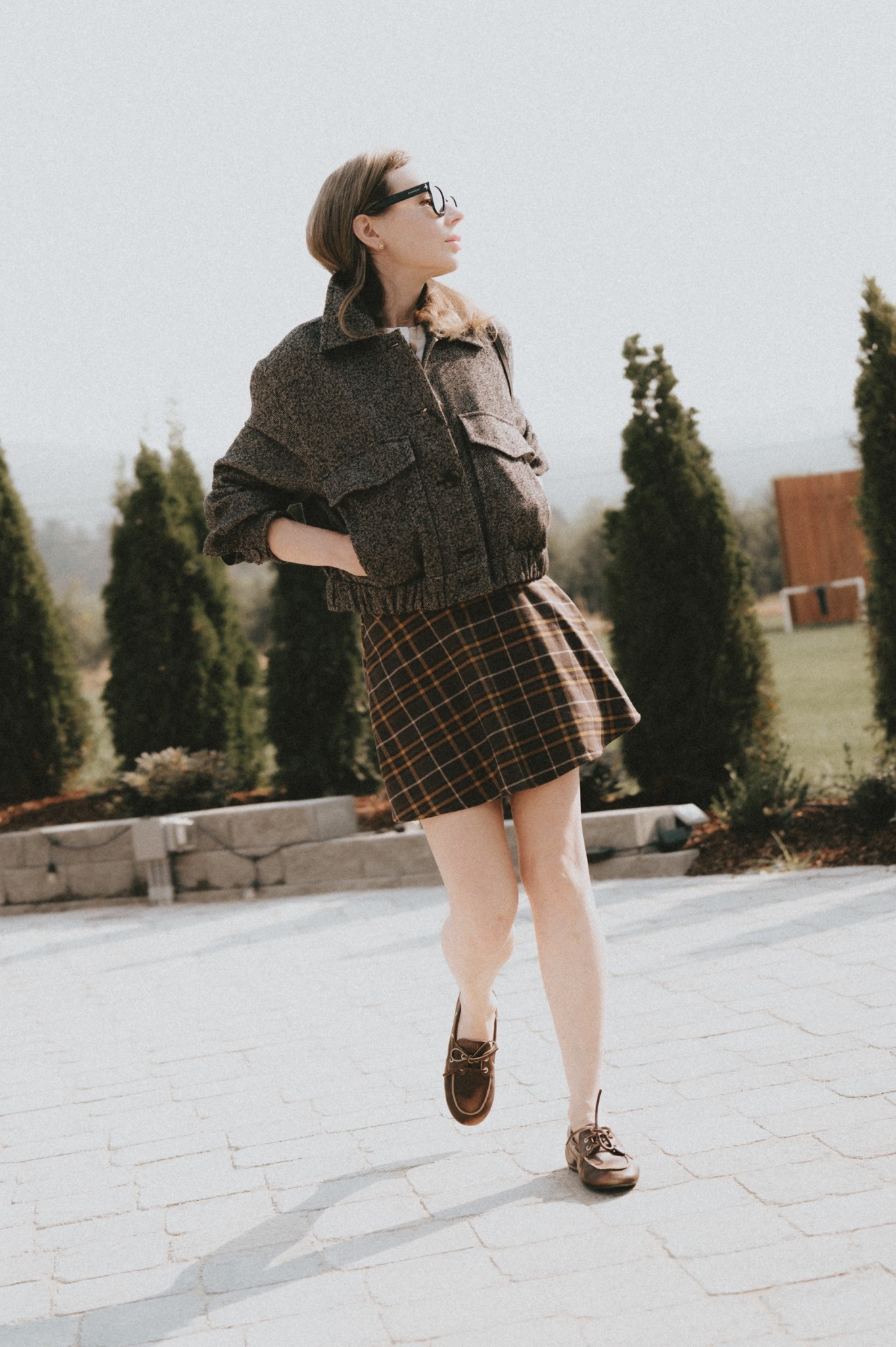 Feeling unstoppable in this outfit. 
Mini skort: Free People
Jacket: Marella
Boat shoes: Miu Miu 

#LTKSeasonal #LTKStyleTip #LTKShoeCrush