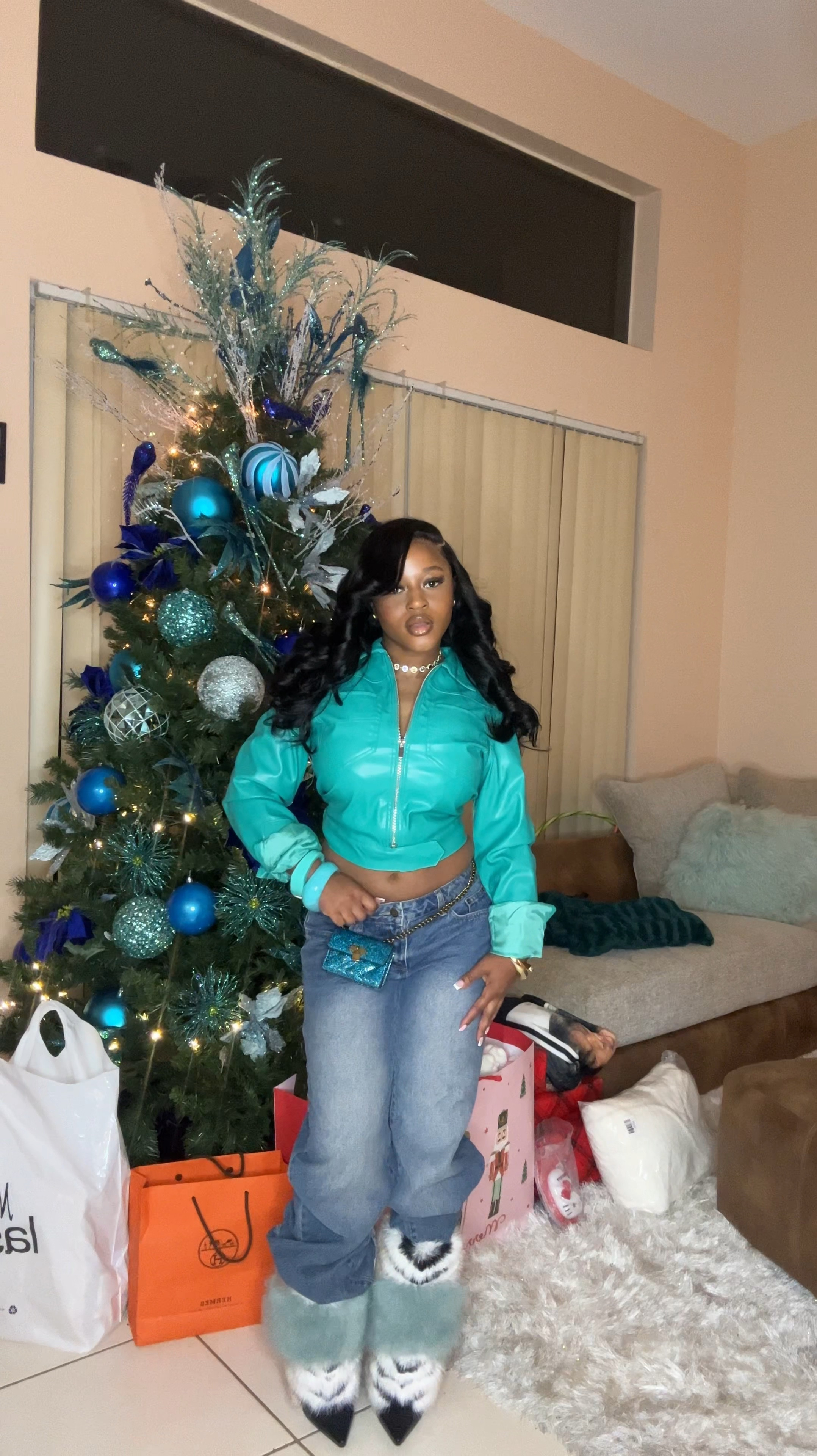 ❄️ #winterfashion #blackcontentcreator #winterinmiami 

#LTKHoliday #LTKShoeCrush #LTKFindsUnder100