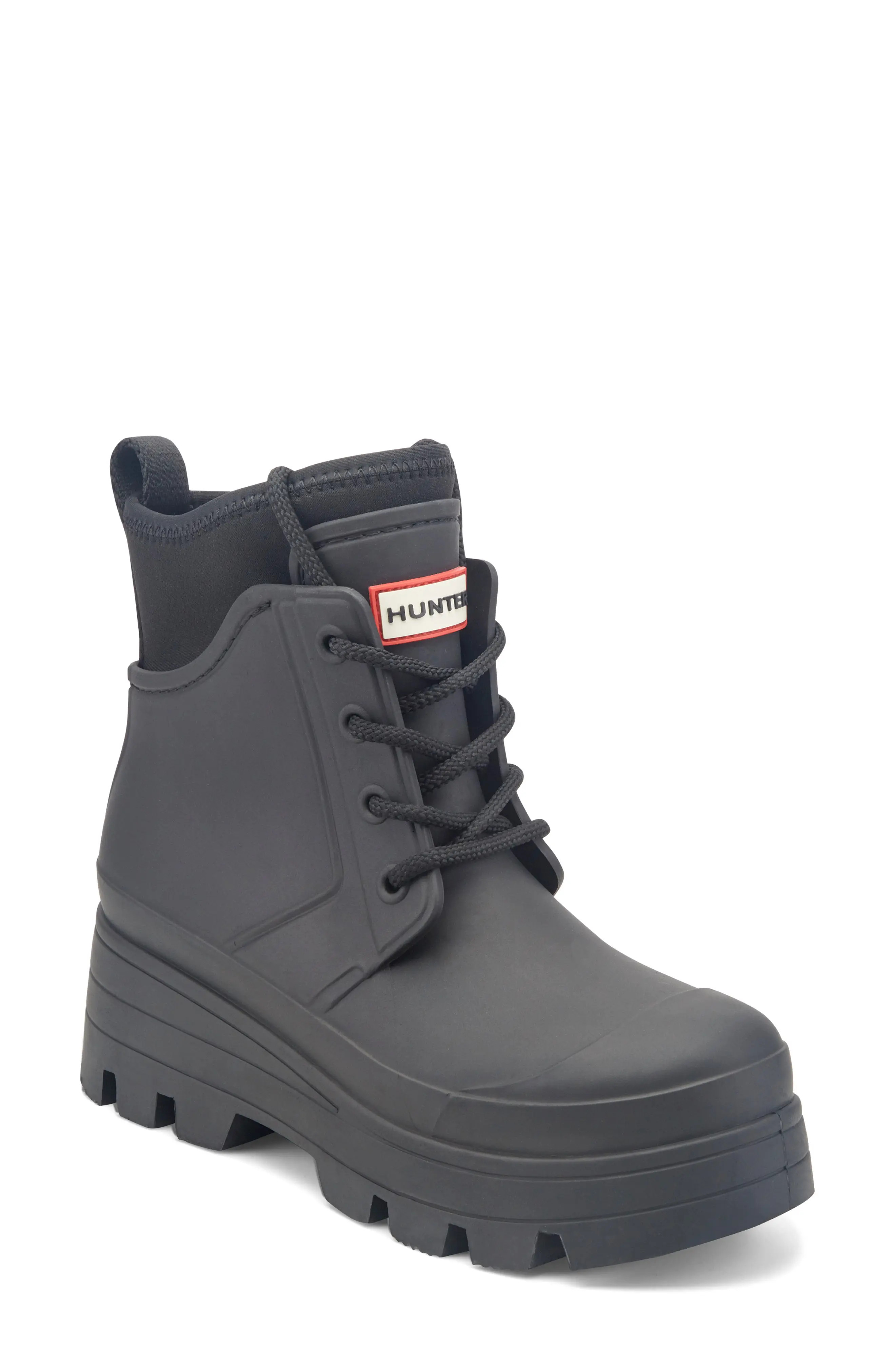 Hunter Biancia Rain Boot in Black 001 at Nordstrom Rack, Size 8 | Nordstrom Rack