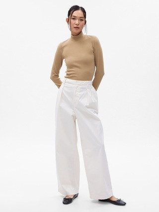 Modern Mockneck Cropped T-Shirt | Gap (US)