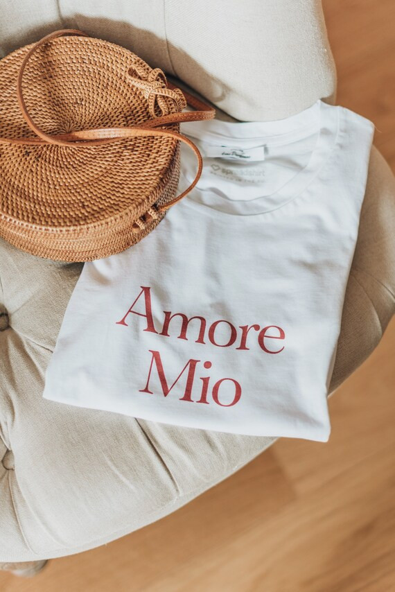 T-shirt Amore Mio | Etsy | Etsy (FR)