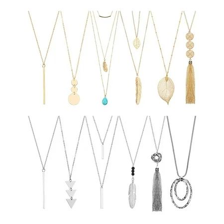 Worallymy Women Chain Necklace Delicate Universal Unique Wear-resistant Simple Style Choker Hanging  | Walmart (US)