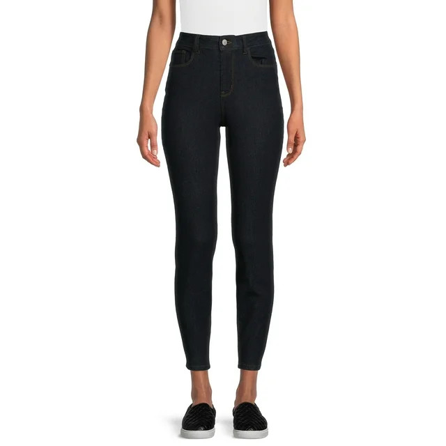 No Boundaries Juniors High Rise Skinny Jeans, Sizes 1-21 | Walmart (US)