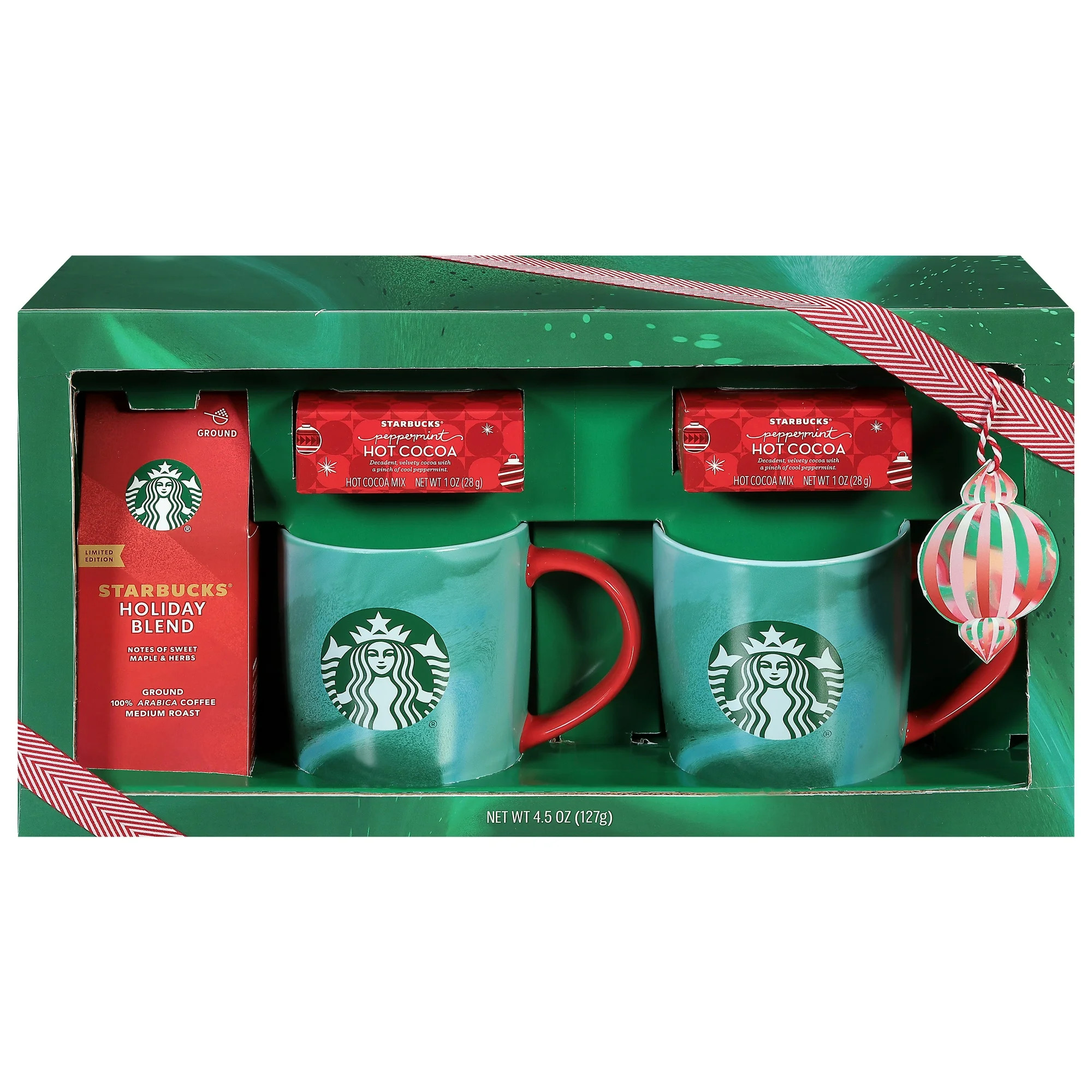 DesignPac Starbucks That Festive Feeling Holiday Brew for Two Mug Gift Set, 4.50oz | Walmart (US)