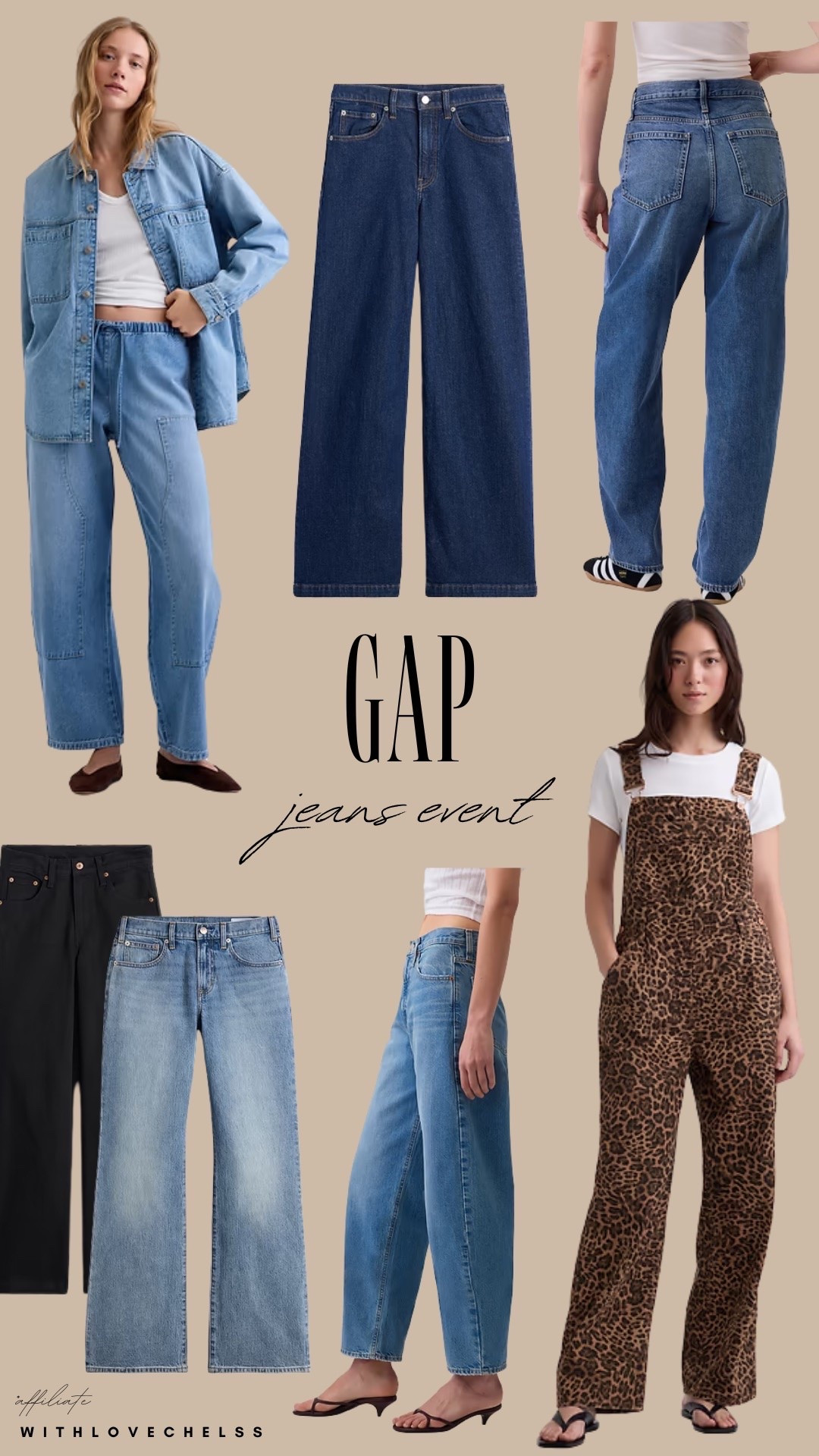 The GapJeans Event 
30-50% of all jeans! And use code CHELSEA15 for an additional 15% off!

@gap
#howyouweargap
#gapcanada

#LTKcanada #LTKjeans #LTKsale