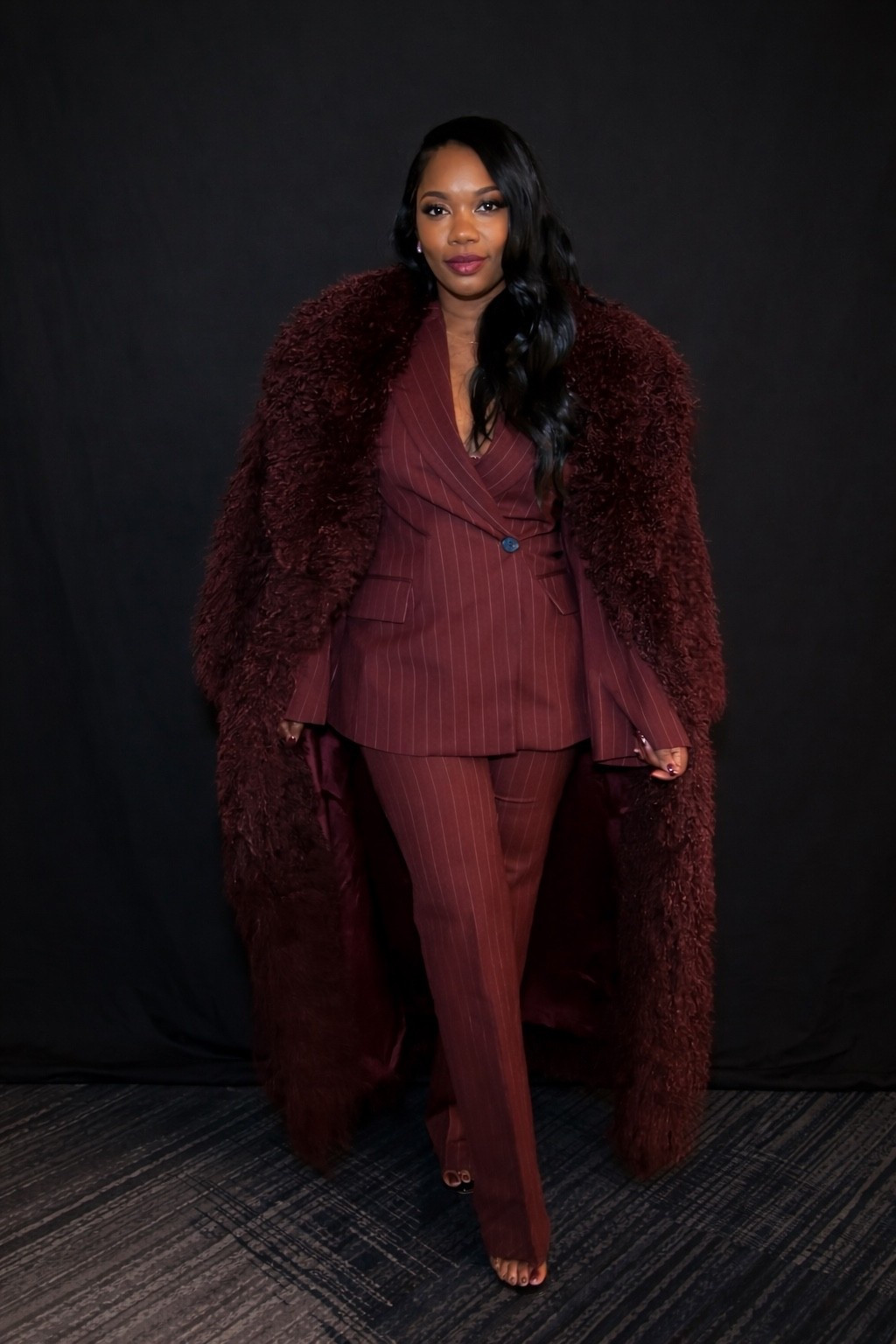 A look! 🔥

#ltkstyle #ltkfashion #styleinspo #mongolianfur #outfitinspo
#nordstrom #winterfashion #officestyle