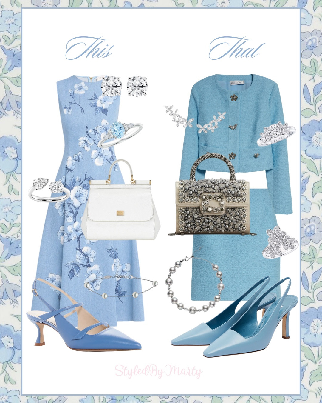 This Or That? - Feminine & Elegant Outfits Ideas


Elegant style, elegant outfit, elegant dress, feminine fashion, elegant fall fashion, fall formal attire, blue dress, light blue dress, floral fashion, floral dress, red dress, party dress, party outfit, dinner date outfit, luxury fashion 

#LTKItBag #LTKSeasonal #LTKStyleTip