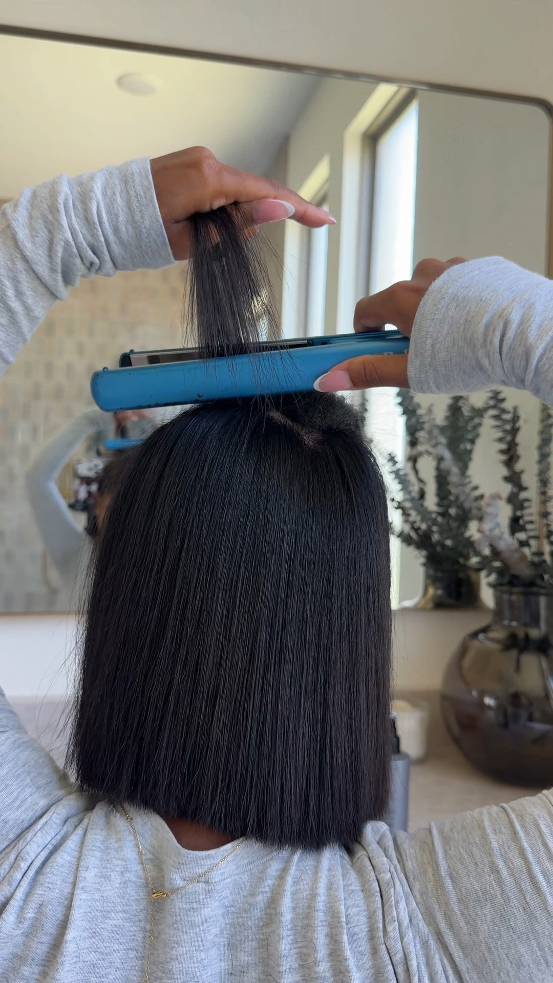 Silk press tutorial! All products linked!