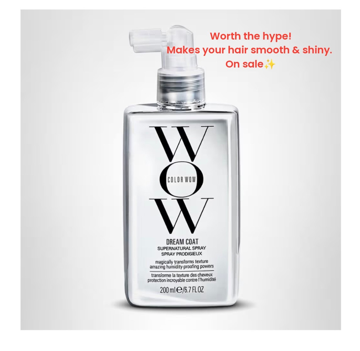 Worth the hype!!!! So good! Leaves your hair shiny, smooth, and without frizz
On sale for cyber Monday 



#LTKBeauty #LTKSaleAlert #LTKCyberWeek