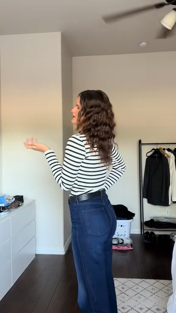 My FAVORITE jeans for work!! So comfortable but look professional. 

Work outfit, office outfit, office ootd, corporate outfit 

#LTKFindsUnder50 #LTKWorkwear