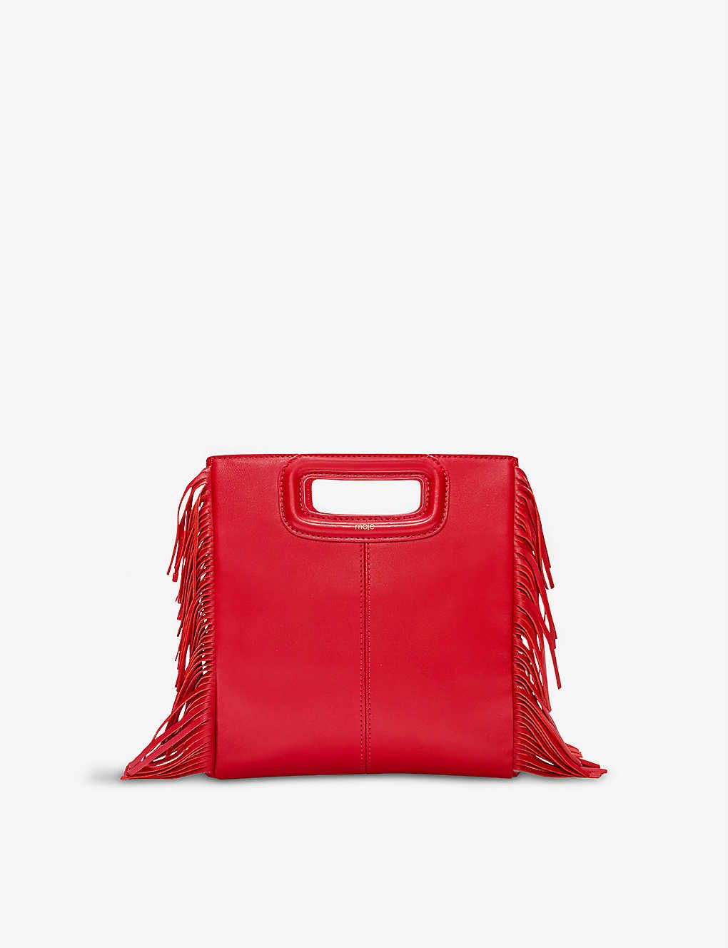 M leather shoulder bag | Selfridges