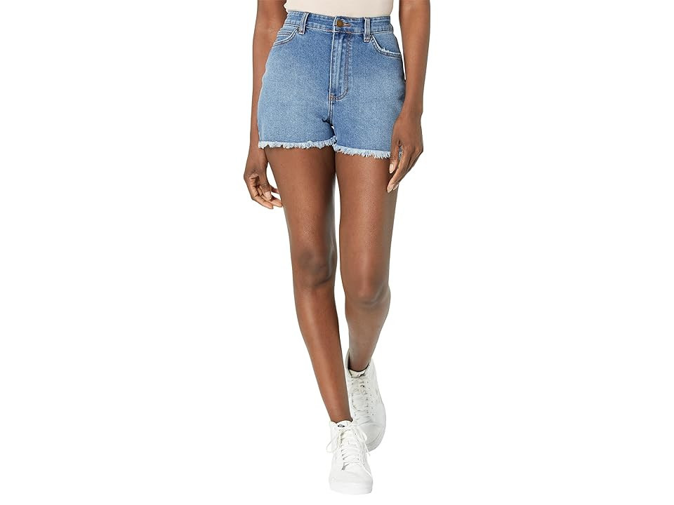 Billabong So Cheeky Denim Shorts Women's Shorts Dark Denim : 26, Cotton/Denim/Elastane | Zappos