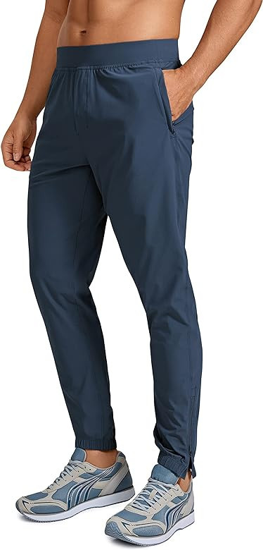 CRZ YOGA Men's Lightweight Joggers Pants - 29" Quick Dry Workout Pants Track Running Gym Athletic... | Amazon (US)