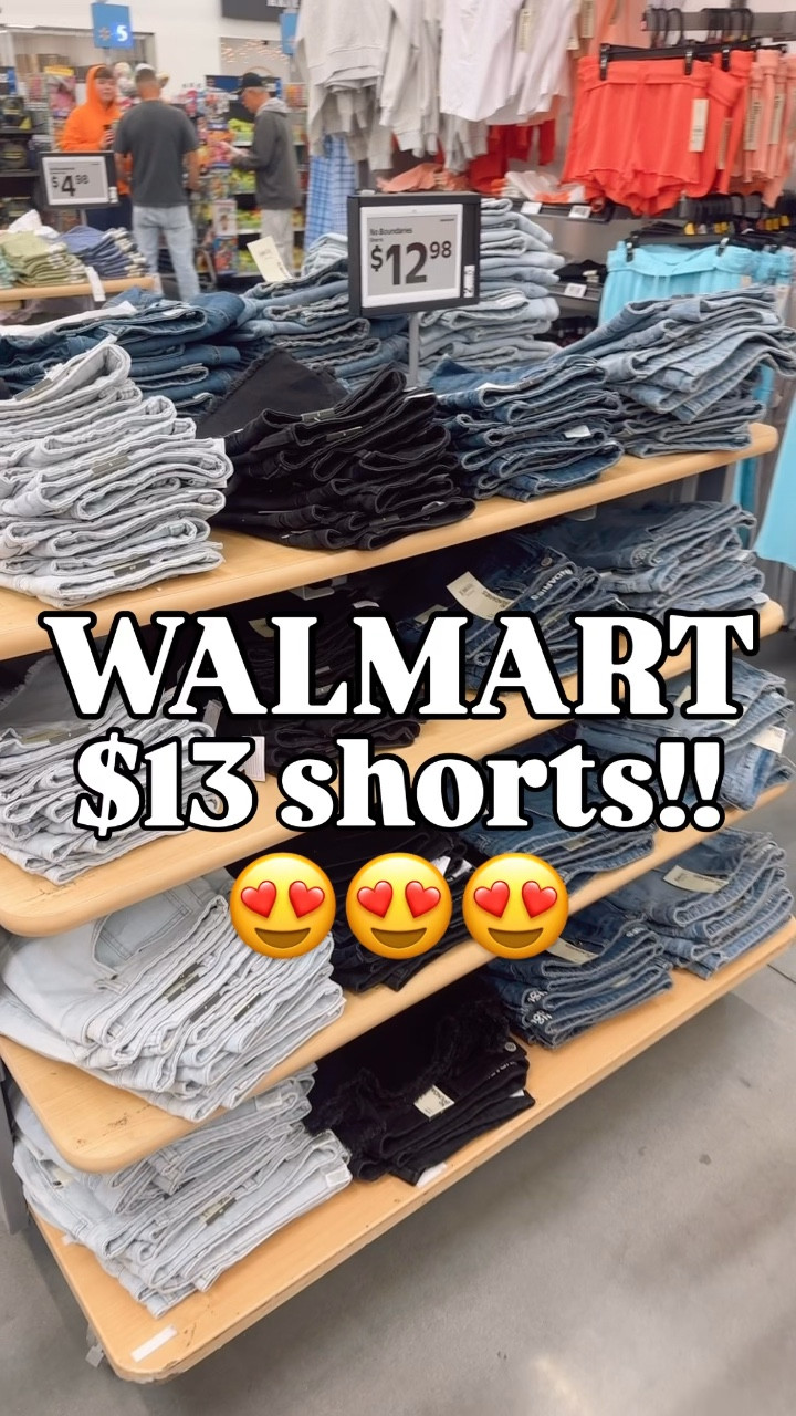 4 color choices & I love the destructed edge hem! 😍

Walmart
Denim Jean shorts

#walmartpartner #shorts #walmartfinds #summerstyle #everydayoutfit 