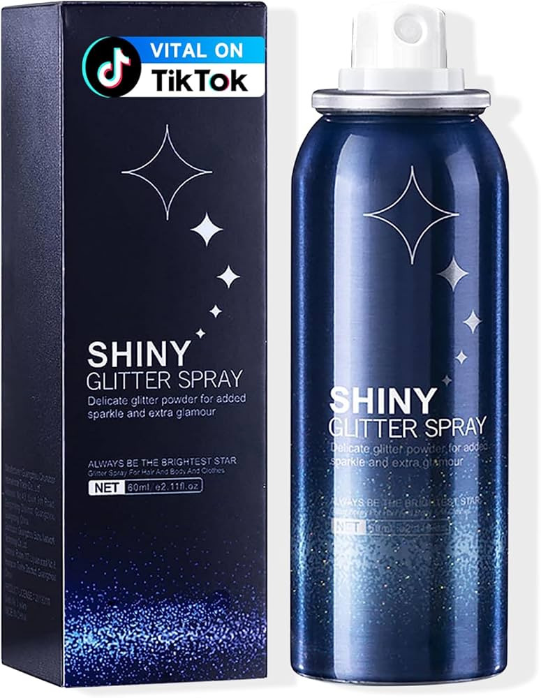 Body Glitter, Glitter Spray for Hair and Body, Spray, Hairspray Clothes, Long-Lasting Shimmer Sui... | Amazon (CA)