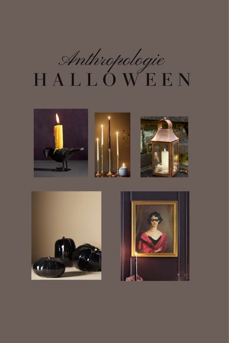 The perfect amount of  S P O O K.

Anthropologie Halloween on sale. 

#LTKHalloween #LTKhome #LTKSeasonal