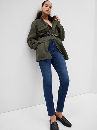 Sky High Rise True Skinny Jeans with Washwell | Gap (US)