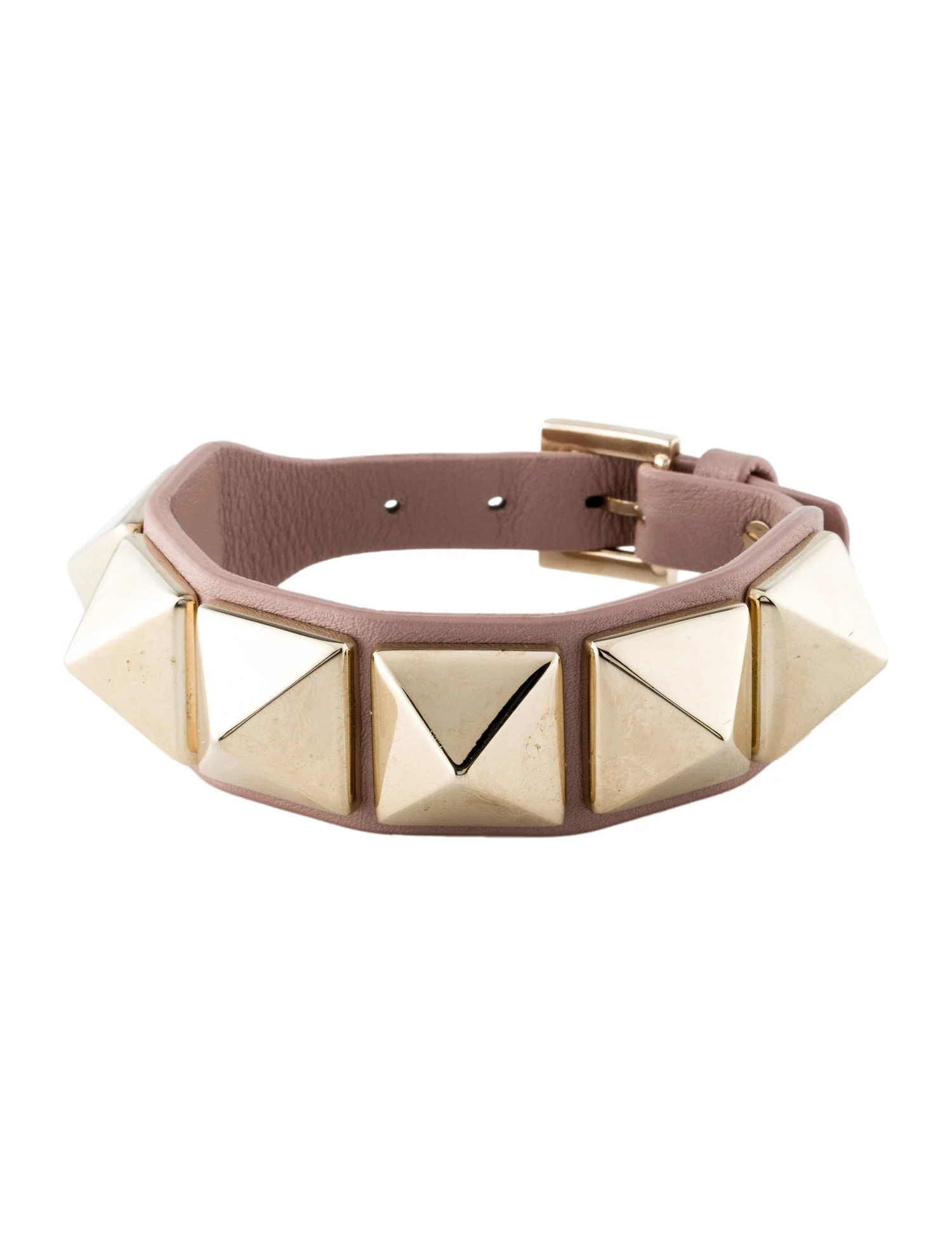 Leather Studded Wrap Bracelet | The RealReal