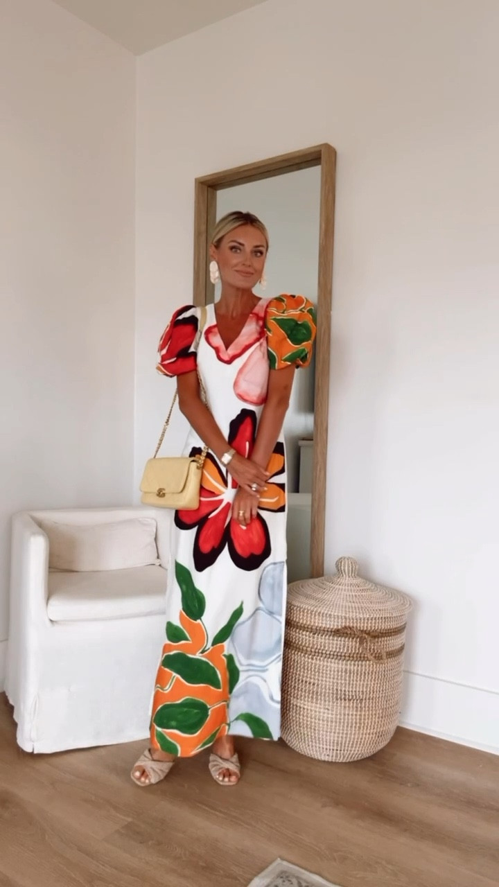 This is the perfect dress for your next vacation 😍 wearing XS.

Loverly Grey, Farm Rio, floral dress, vacation dress, puff sleeve dress, summer dress, vacation outfit ideas, summer outfit ideas 

#LTKStyleTip #LTKTravel #LTKSummerEdit