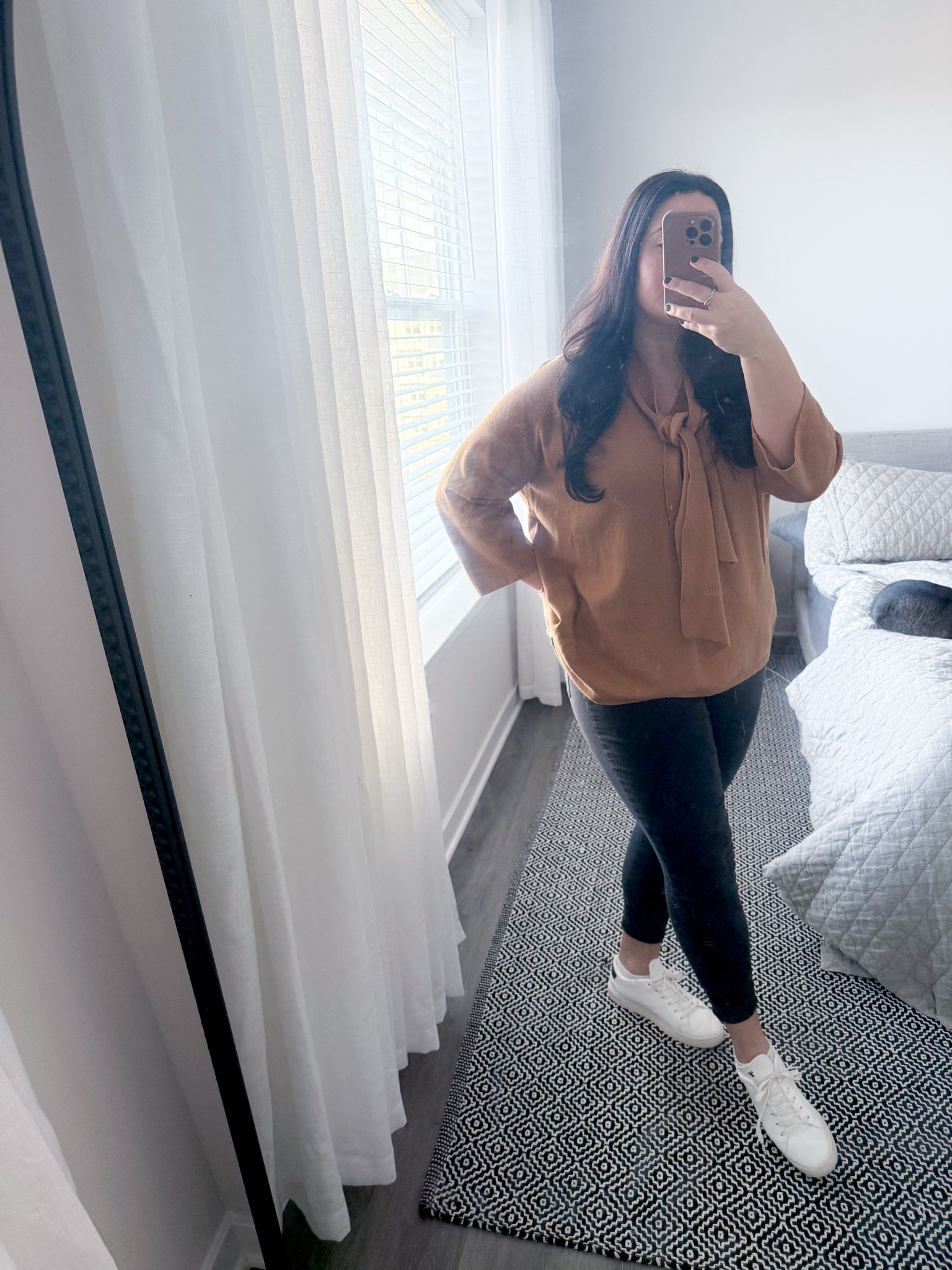 I love when I can put together an outfit with these sneakers—they’re so comfy AND sustainable! Win win 

Found this Chico’s sweater scarf top on Poshmark - linked similar styles here

Shoes size 8 - tts
Pants size 8 - run big so size down

#LTKShoeCrush #LTKWorkwear #LTKMidsize