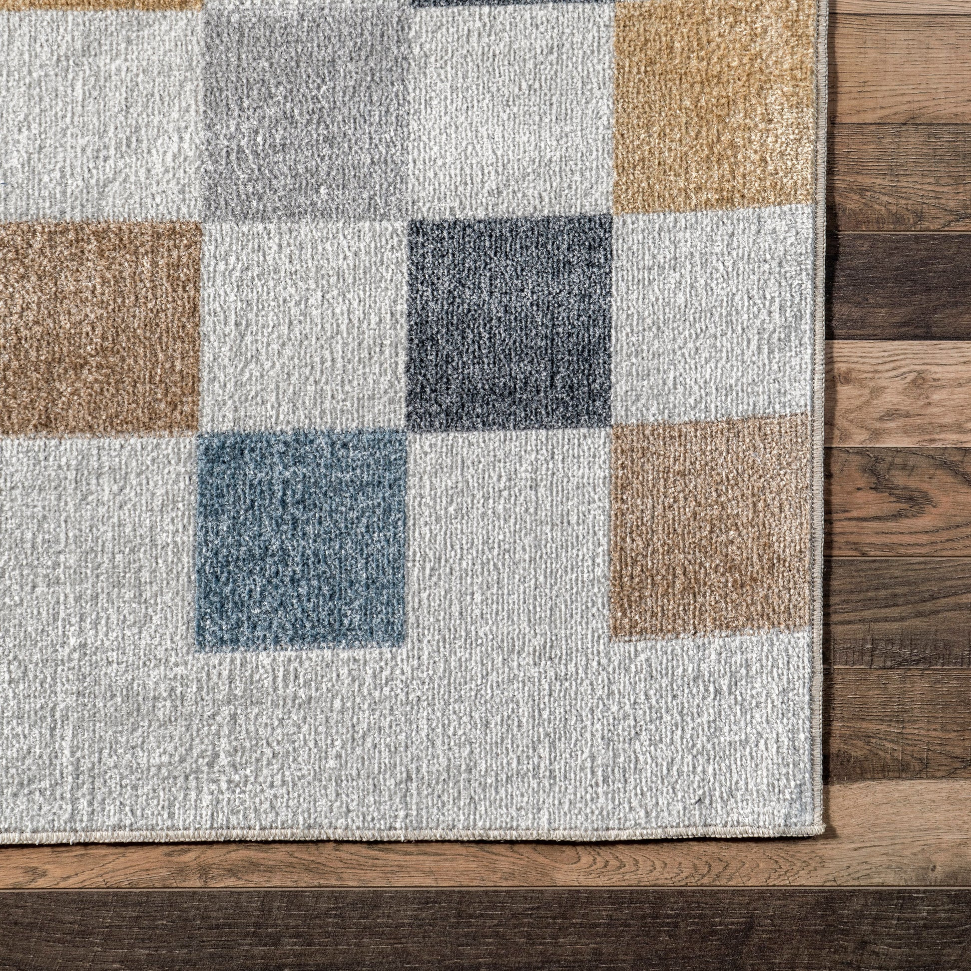 Carina Colorful Checkered Washable Rug | Rugs USA