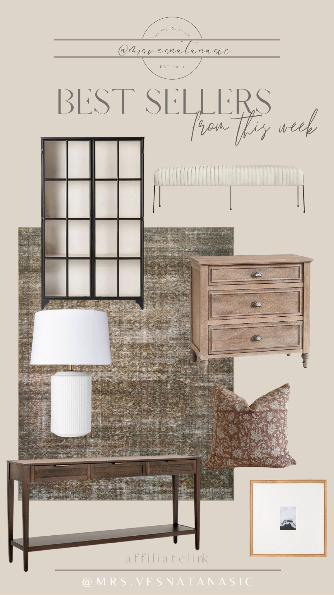 Best sellers from the week! Our bed is also a best seller month to month! 

Follow @mrs.vesnatanasic on Instagram for daily home decor, interior design, styling & daily inspiration weekend sale, studio mcgee x target new arrivals, coming soon, new collection, fall collection, spring decor, console table, bedroom furniture, dining chair, counter stools, end table, side table, nightstands, framed art, art, wall decor, rugs, area rugs, target finds, target deal days, outdoor decor, patio, porch decor, sale alert, dyson cordless vac, cordless vacuum cleaner, tj maxx, loloi, cane furniture, cane chair, pillows, throw pillow, arch mirror, gold mirror, brass mirror, vanity, lamps, world market, weekend sales, opalhouse, target, jungalow, boho, wayfair finds, sofa, couch, dining room, high end look for less, kirkland’s, cane, wicker, rattan, coastal, lamp, high end look for less, studio mcgee, mcgee and co, target, world market, sofas, couch, living room, bedroom, bedroom styling, loveseat, bench, magnolia, joanna gaines, pillows, pb, pottery barn, nightstand, cane furniture, throw blanket, console table, target, joanna gaines, hearth & hand, arch, cabinet, lamp, cane cabinet, amazon home, world market, arch cabinet, black cabinet, crate & barrel, pottery barn, mcgee & co, entryway, foyer, rug, wood table, sale alert, pedestal table, round table, floor lamp, chair, vase, vintage, antique vase, vessel, cb2, home goods, arhaus, master bedroom, primary bedroom, penn chair, west elm, world market finds, checkered, living room, home decor, world market, modern, transitional, cane trend, great room, vessel, stems, faux stems, faux florals, faux plant, bed frame, bed, pillow, throw blanket, throw pillow, candle holder, candle tapper, candle, boucle, sherpa, bench, velvet, wayfair, amazon home, amazon, amazon furniture, amazon must have, amazon favorites, target, crate & barrel, pottery barn, spring refresh, concrete table, great room, open concept, white sofa, cube ottoman, hydrangea, preserved flowers, dried flowers, 

#LTKhome #LTKFind #LTKsalealert