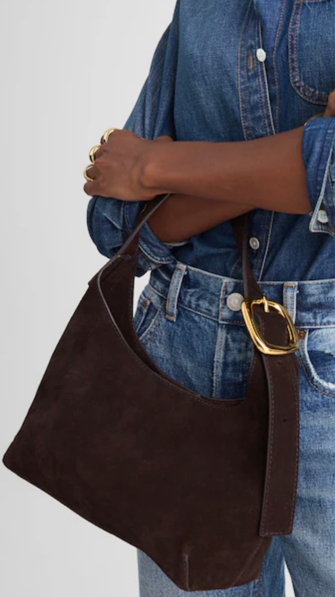 Chocolate Brown Suede Bag🫶

#LTKFallSale #LTKStyleTip #LTKSaleAlert