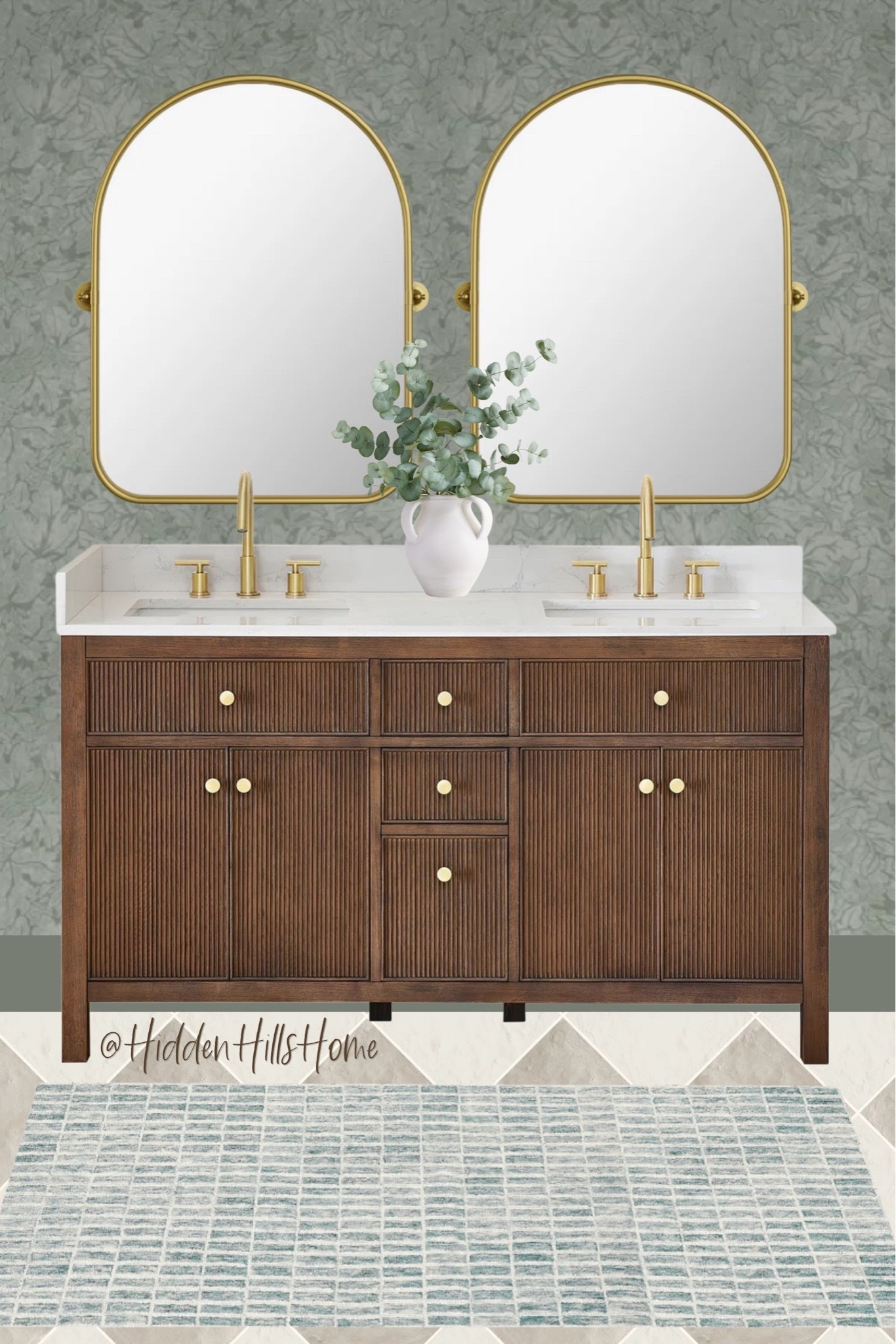 Bathroom decor mood board, bathroom vanity, bathroom design, home decor ideas, home design, double vanity

#LTKHome #LTKSaleAlert #LTKSeasonal