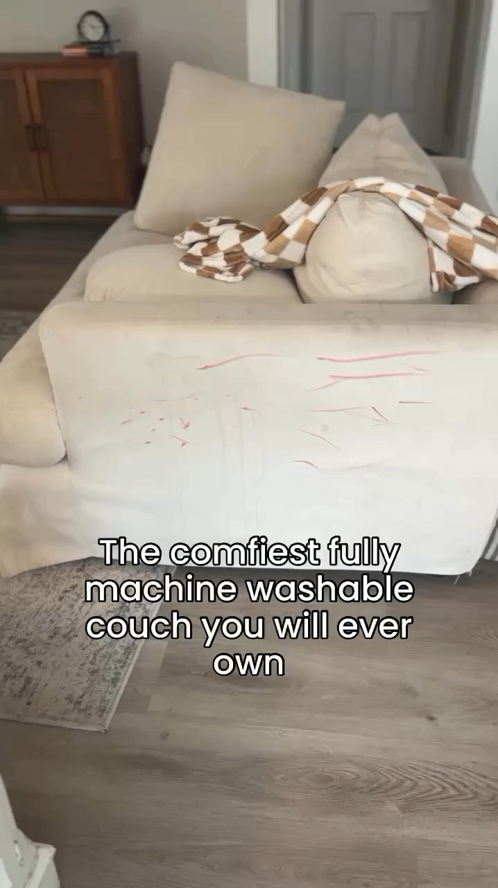 When people find out that I have 4 kids, a dog, and white couches… they think I’m nuts!! However what they don’t realize at first glance, is that I chose to invest in quality fully machine washable couches. As you can see here, my couches have been put to the test and have proven time and time again that they were the best choice for our family furniture. 🙌🏼 

#FamilyFriendlyFurniture #KidApprovedCouch #PetFriendlyHome #MachineWashableSofa #FamilyLife #HomeWithKids #KidFriendlyDesign #PetFriendlyLiving #DurableFurniture #ChildproofHome #FamilyFirst #HomeWithPets #EasyCleaning #StressFreeLiving #PracticalDesign #ComfortForAll #LifewithKids #HomeComforts #PetParents #FunctionalLiving #HomeEssentials #EverydayLiving #QualityTime #HomeDecorInspo #HomeImprovement #HouseAndHome #ModernLiving #HomeSweetHome #InteriorInspiration

Mom Life | Messy Kids | Dog Hair | Life Hacks

#LTKHome #LTKVideo