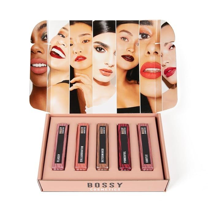 Bossy Cosmetics OPRAH'S FAVORITE THINGS 2023 Power Woman Essentials Liquid Lipstick (LUXE GIFT SE... | Amazon (US)