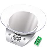 Etekcity 0.1g Food Kitchen Scale, Bowl, Digital Grams and Ounces for Weight Loss, Dieting, Baking... | Amazon (US)