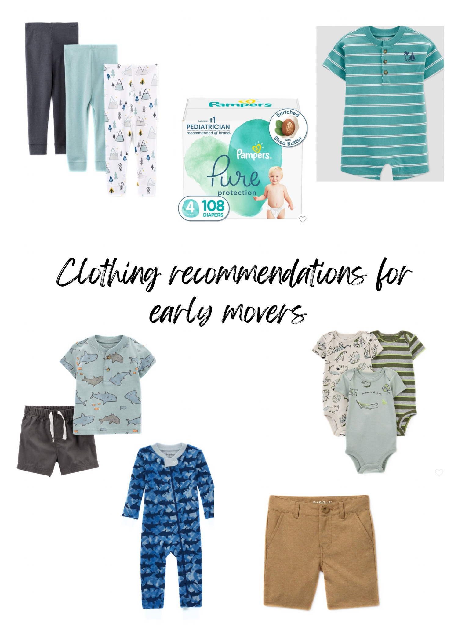 Clothing is so important for an early crawler or walker!! Check out these clothing options below! 

#LTKkids #LTKbaby