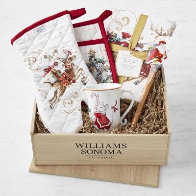 'Twas Cooking Essentials Gift Crate | Williams-Sonoma