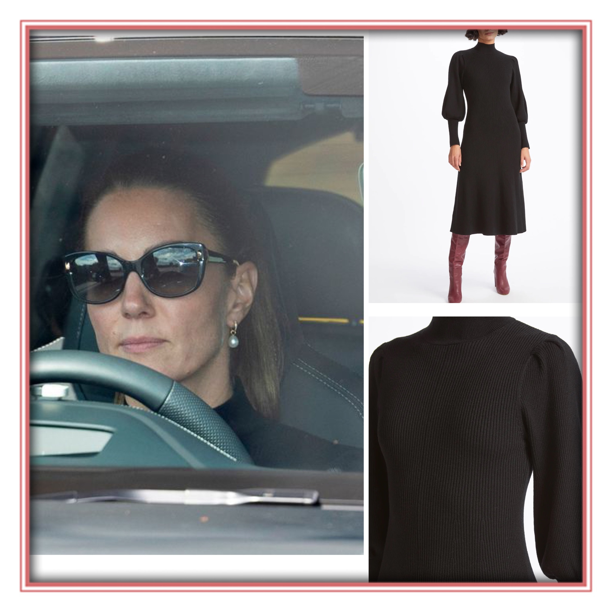 Kate wearing Cefinn Eva dress confirmed by the brand #sweater #fall

#LTKstyletip