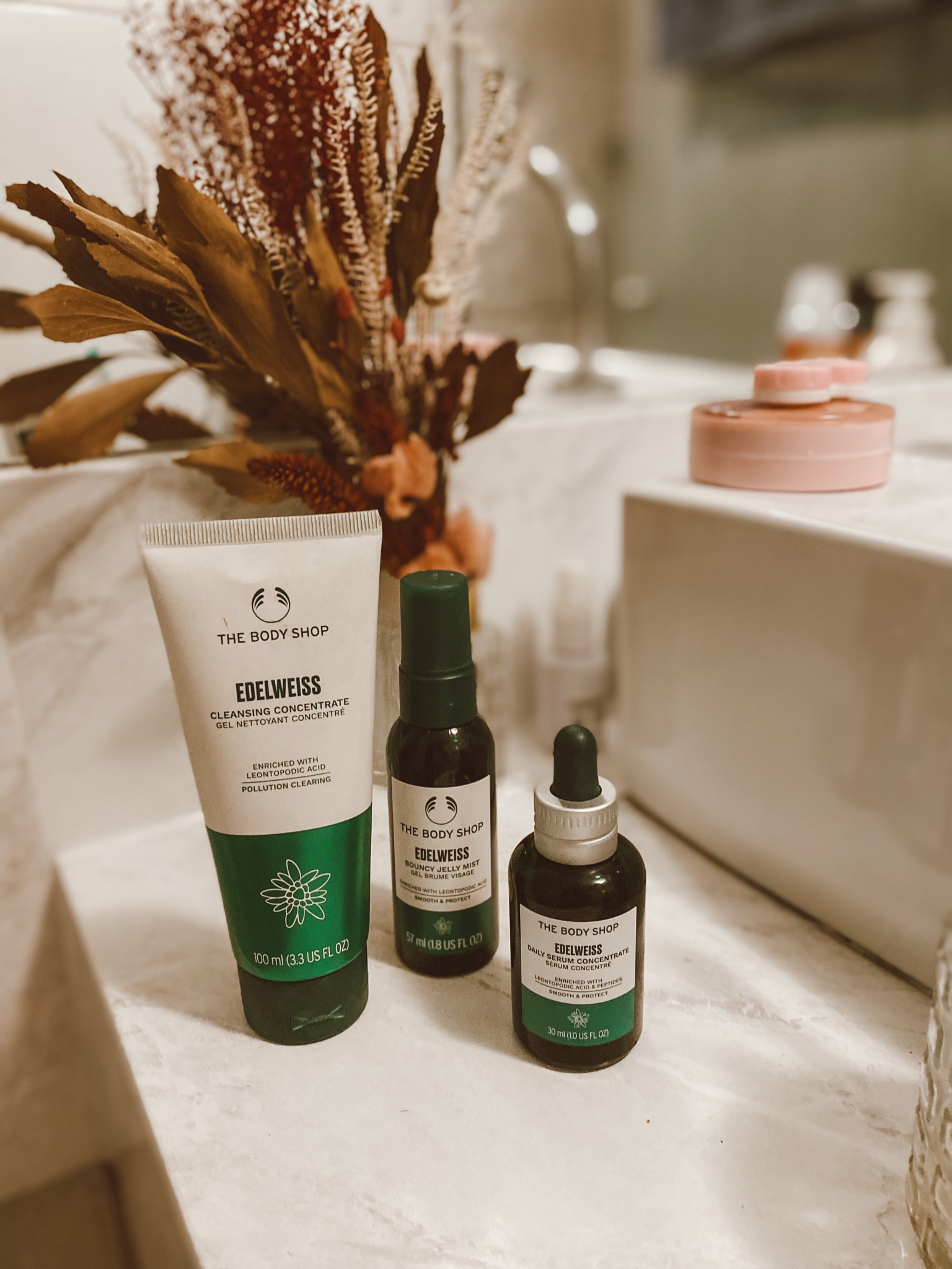 Meus favoritos de Skincare do momento: linha edelweiss da The Body Shop. 

#LTKbrasil #LTKbeauty