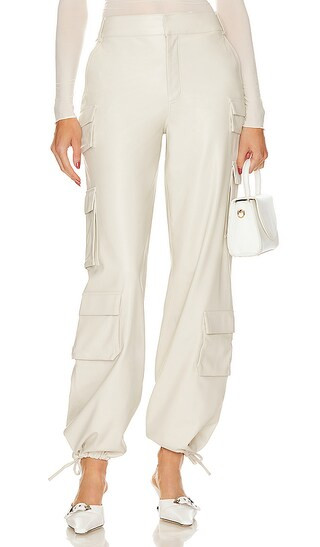 Bobbi Cargo Pants in Bone | Revolve Clothing (Global)