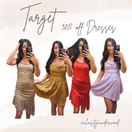 Target Dresses 30% off! 🤍

#LTKunder100 #LTKsalealert #LTKstyletip