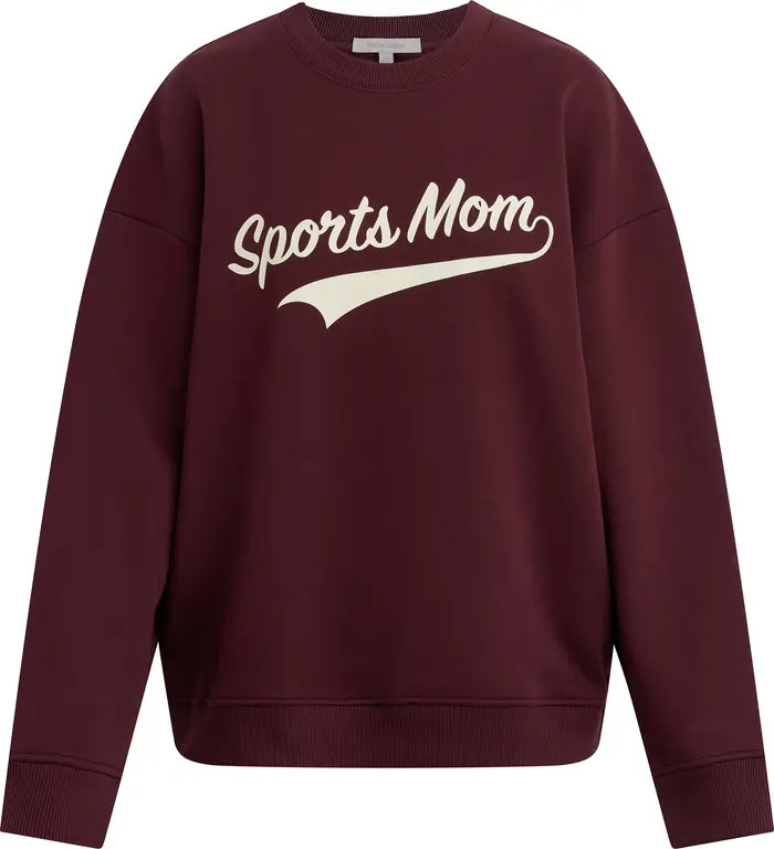 Sports Mom Cotton Blend Graphic Sweatshirt | Nordstrom
