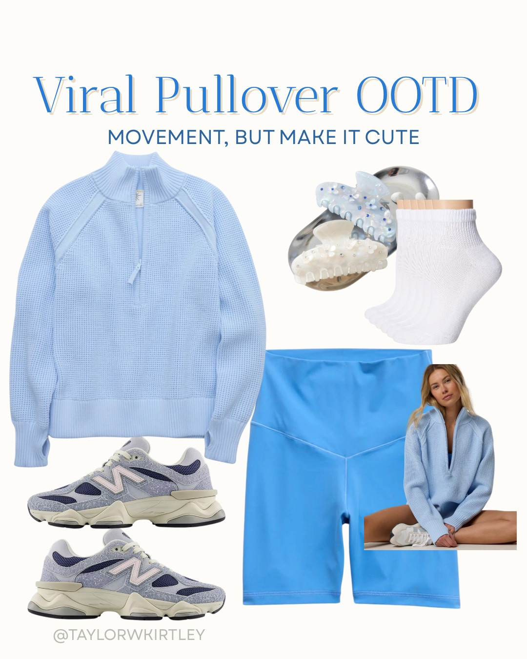 My favorite trendy layered walking outfit lately.  Cute enough for errands, comfortable enough for getting all your steps in and layered so you can wear it during the winter to spring transition:
• oversized pullover (the ultimate cozy layer)
• high rise biker shorts for a flattering, sculpted fit
• ankle socks + cute walking sneakers for all day comfort

This look is perfect for hot girl walks, coffee runs, travel days, casual weekends, and everyday athleisure when you want to feel put together without overthinking it. The oversized layer balances the fitted biker shorts for that relaxed, elevated sporty vibe that’s everywhere right now.

Comfortable, flattering, and easy to recreate. The ideal walking outfit for women in their 30s.

#WalkingOutfit #AthleisureStyle #BikerShortsOutfit #WomenInTheir30s #OversizedCardigan #CasualChic #EverydayAthleisure #HotGirlWalk #ComfyStyle #SportyStyle #EffortlessOutfit #WellnessLifestyle #StepGoals 

 #LTKgrwm #LTKootd #LTKfitnessgoals

#LTKmorningroutine #LTKActive #LTKootd

#LTKootd #LTKSpringSale #LTKmomlife