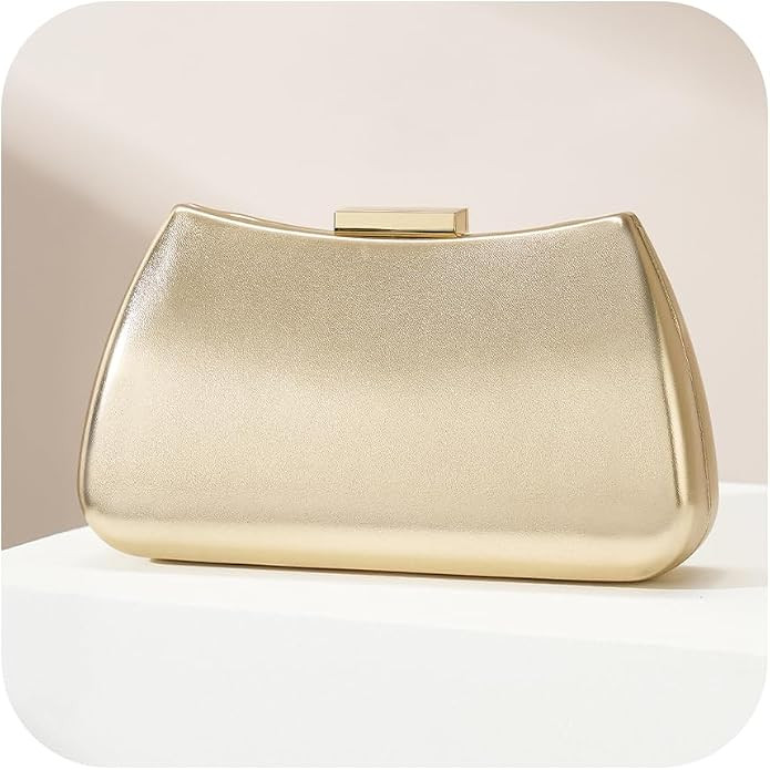 Dressy Clutch Purses for Women Formal PU Leather Bags Evening Clutch Handbag for Weddings, Proms,... | Amazon (US)