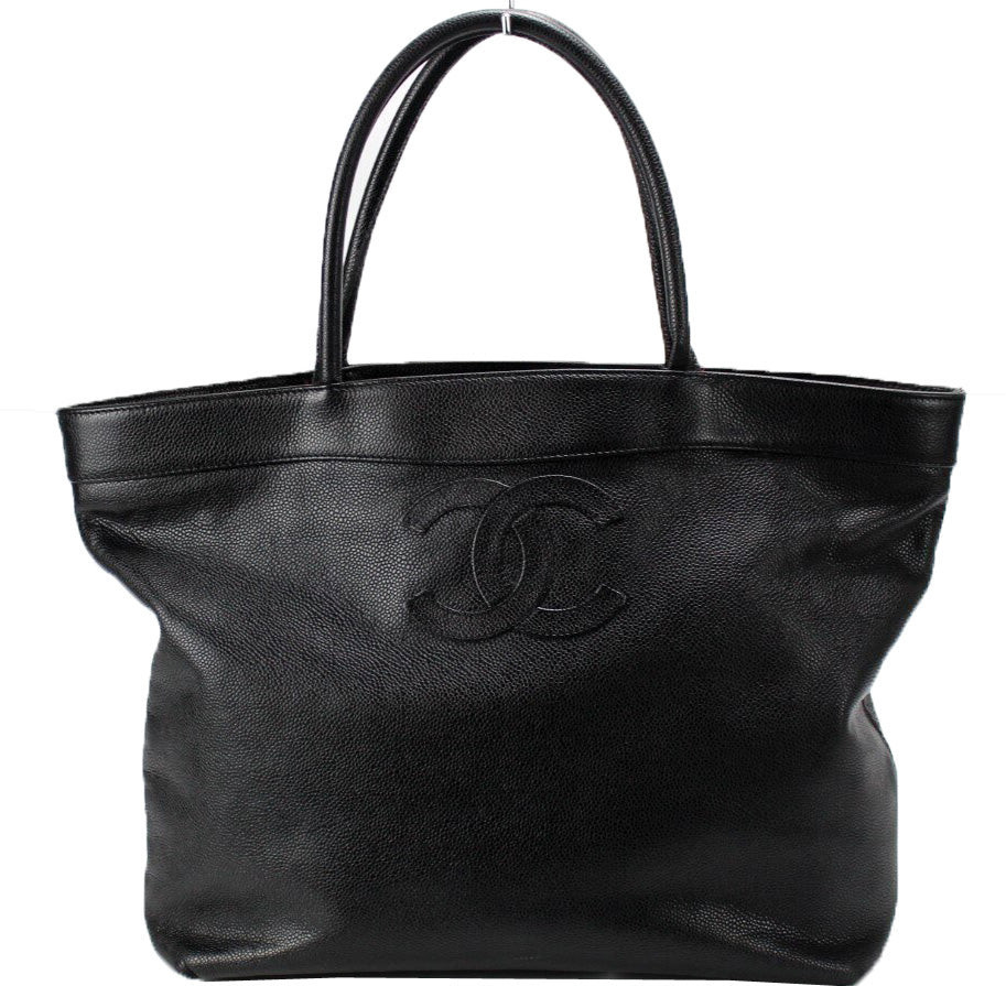 Caviar CC Vintage Tote (PL1) | Keeks Designer Handbags