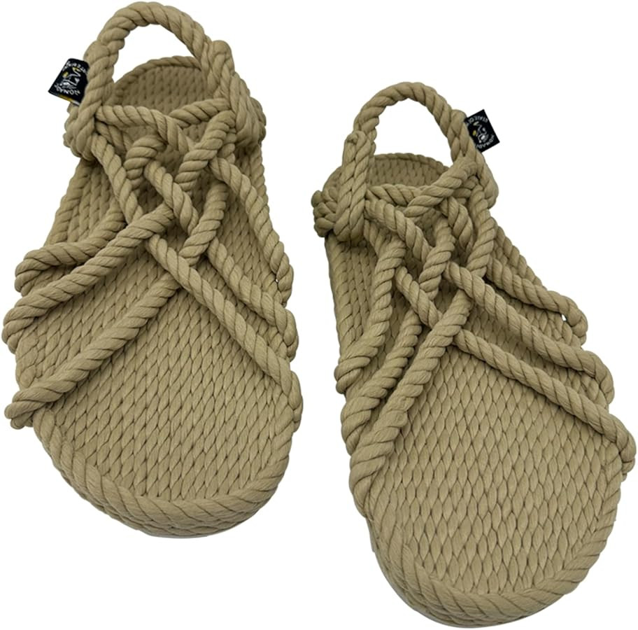 Nomadic State of Mind Rope Sandals, JC Sandals For Men and Women, Unisex, Handmade, Jesus Shoes, ... | Amazon (US)