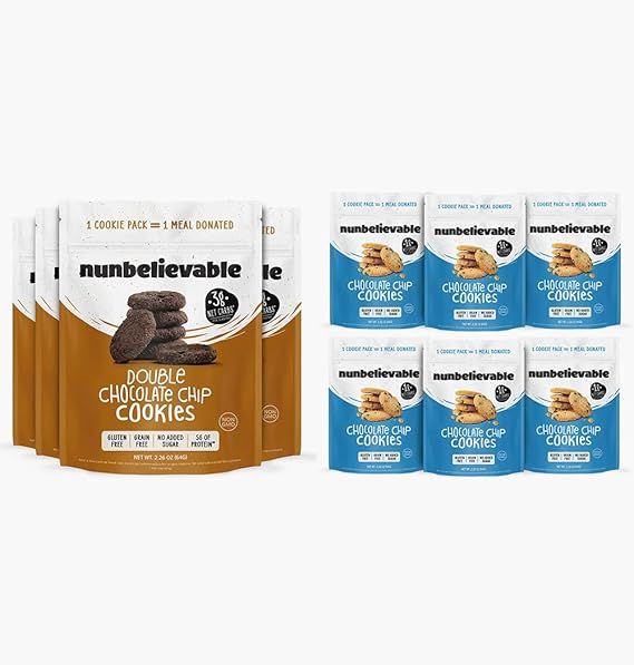 Combination 4-6pk Double Chocolate + Choco Chip | Amazon (US)
