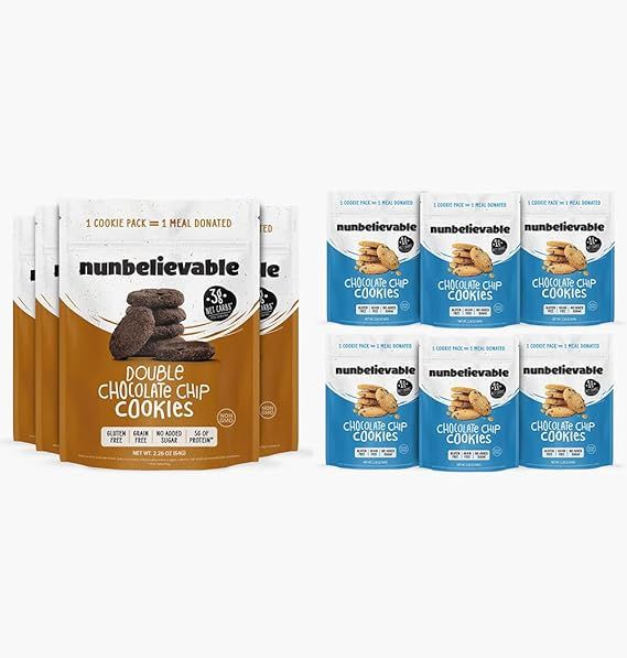 Combination 4-6pk Double Chocolate + Choco Chip | Amazon (US)