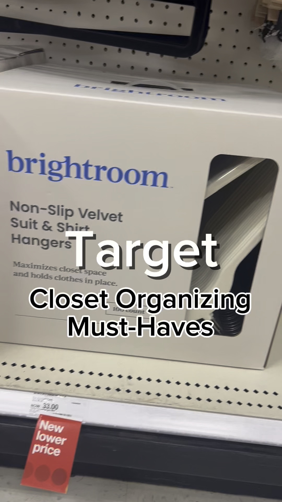 Cute closet organization finds from Target. These are a must-have in any organized closet! Hangers, pant hangers, drawer dividers, compression storage bags, and more   

#LTKFindsUnder50 #LTKHome