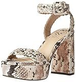 Vince Camuto Women's Gebbrian Heeled Sandal, Snake Print, 7 | Amazon (US)