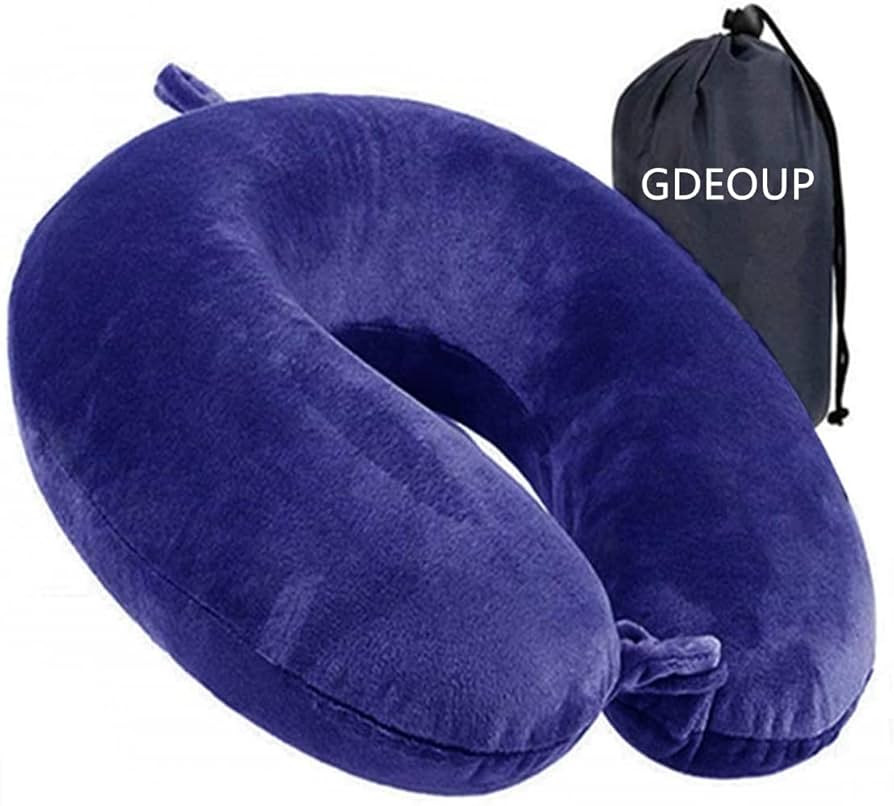 Travel Pillow - Memory Foam Neck Pillow Support Pillow,Luxury Compact & Lightweight Quick Pack fo... | Amazon (US)