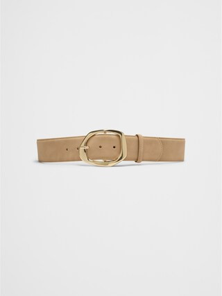Vegan Suede Buckle Belt | Banana Republic Factory