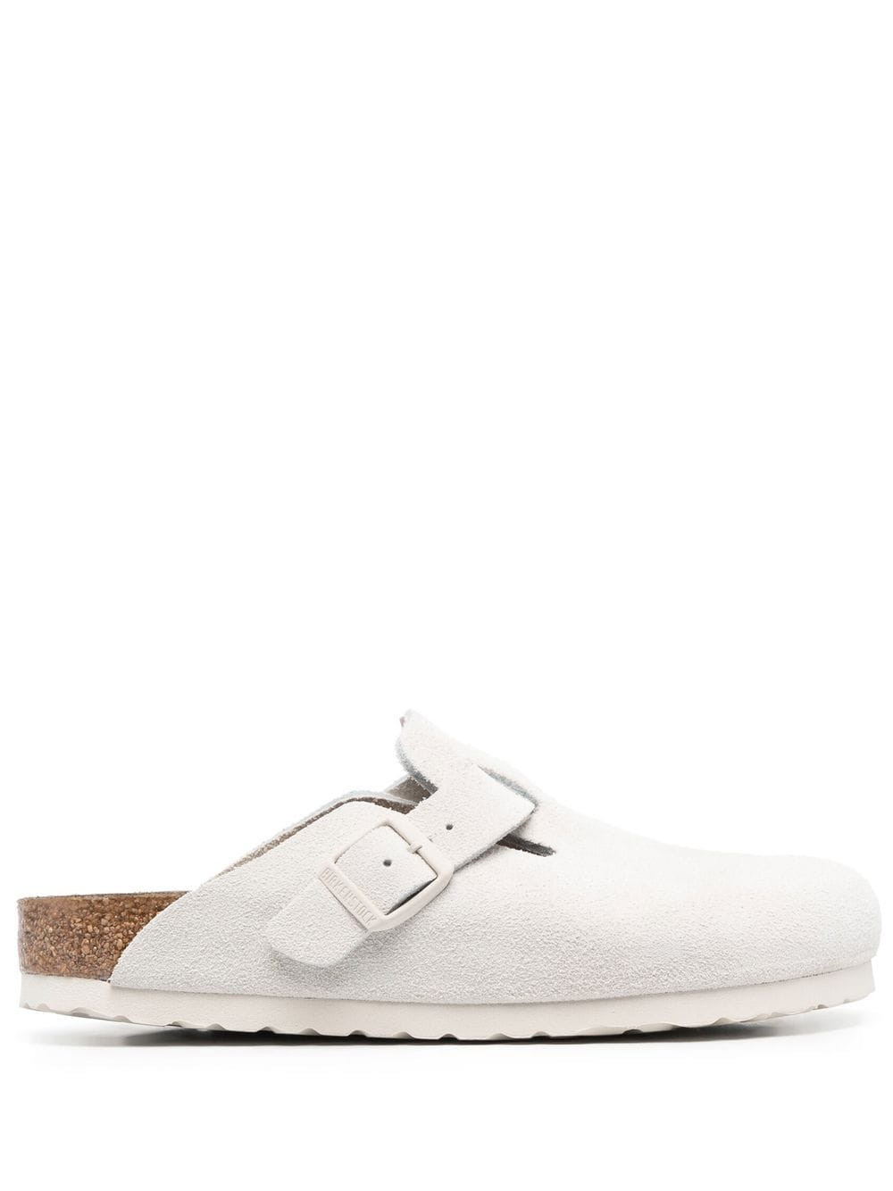 Birkenstock side buckle-detail slippers - White | Farfetch Global