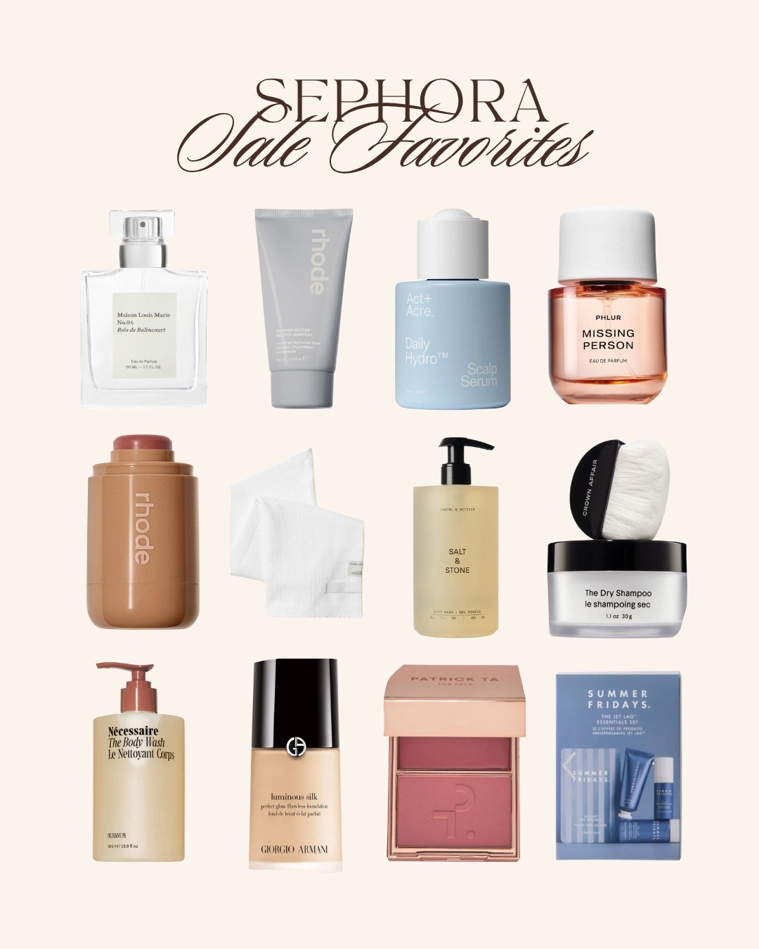 Linking all my Sephora sale favorites!!